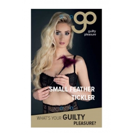Gp small feather tickler purple