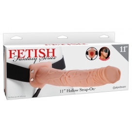 Dobs strap-on dildo ar biksītēm 29cm - Fetish Fantasy