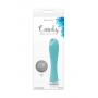 Вибромассажер с вогнутым дизайном кончика luxe candy turquoise, бирюзовый