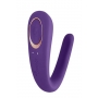 Pāru vibrators - Satisfyer double classic violets