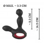 Silicone prostate plug