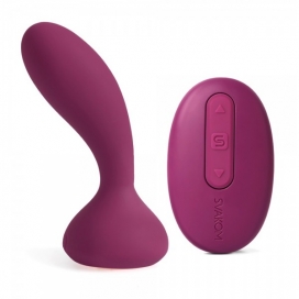 Anal vibrator with remote control violet - Svakom Julie