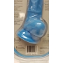 Sinine dildo munanditega 19 cm - Neo