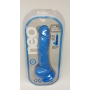 Sinine dildo munanditega 19 cm - Neo