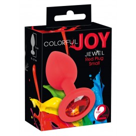 Colorful joy jewel red plug