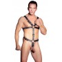 Leather harness for him