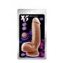 Klassikaline dildo 22cm pruun - x5 mister grande