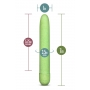 Klasiskais mini vibrators eko zaļš 14.5cm - Gaia