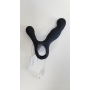 Prostatas vibrators masieris melns 14cm uzlādējams - renegade