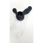 Prostatas vibrators masieris melns 14cm uzlādējams - renegade