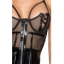 Vinyl mini dress l