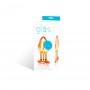 Glas - over easy glass butt plug