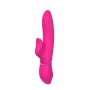 Grūdienu vibrators ar klitora stimulatoru rozā - Dream Toys