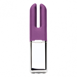 Mini vibrators ar USB uzlādi violets - Duet - Crave