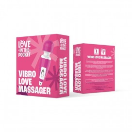 Mini vibrating body massager - Love in the pocket