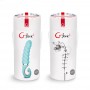 Textured G-spot vibrator made of Bioskin - Gvibe - Gjack 2 Tiffany mint