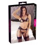 Lace suspender set s