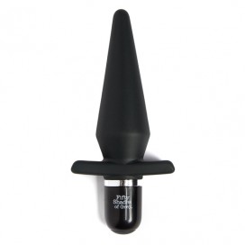 Vibrating butt plug 13 cm - Fifty shades of grey