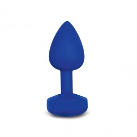 Anal plug with vibration size S - Gvibe Gplug Navy blue