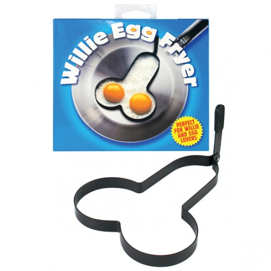 Rude shaped egg fryer willie