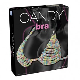 Ēdamais konfekšu krūšturis - Candy bra