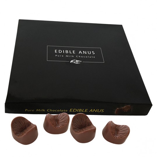 Edible anus chocolates