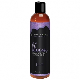 Massaažiõli pojengi aroomiga 240 ml - Intimate Earth