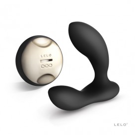 Prostate massager with remote controll - Lelo hugo black