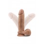 Au naturel 9.5inch dildo mocha