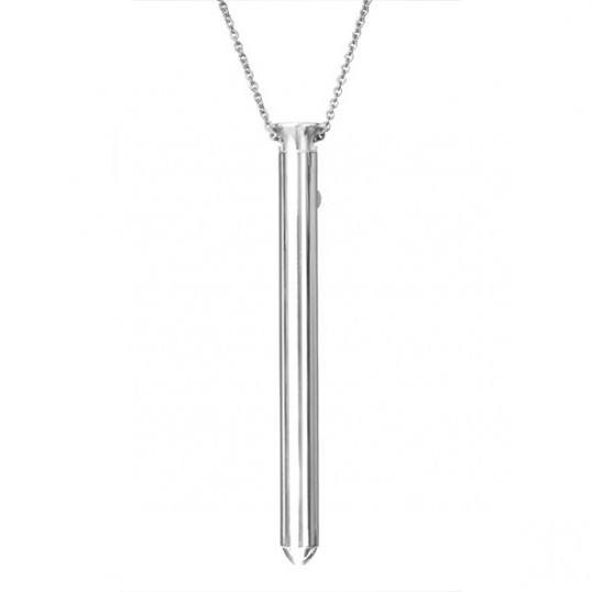 Crave - vesper vibrator necklace silver