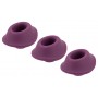 W-heads 3x purple s