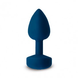 Anal plug with vibration - Gvibe Gplug Navy Blue