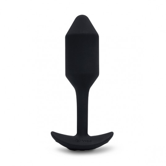 B-vibe - vibrating snug plug m black