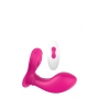 Ярко-розовый клиторальный стимулятор remote panty g