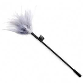 Feather tickler grey - Fifty shades of grey