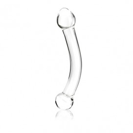 Glas - curved g-spot stimulator glass dildo