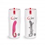 G-spot vibrator made of Bioskin material - Gvibe Gjay Neon rose