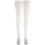 Hold-up stockings white size 1