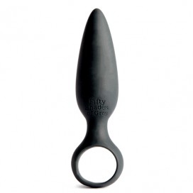 Silicone butt plug 11cm - Fifty shades of grey