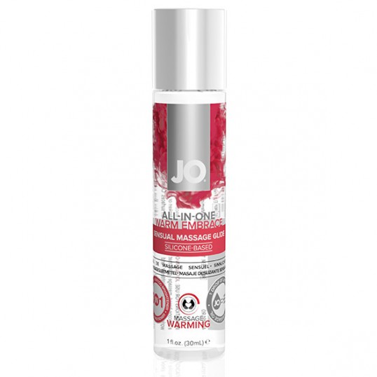 Masažo gelis System JO All-In-One Warm Embrace (30 ml)