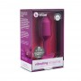 Пробка для ношения с вибрацией b-vibe vibrating snug plug 2, розовая