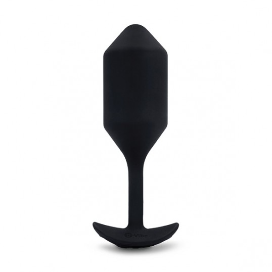 B-vibe - vibrating snug plug xl black