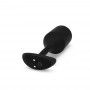 B-vibe - vibrating snug plug xl black