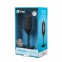 B-vibe - vibrating snug plug xl black