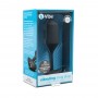 B-vibe - vibrating snug plug xl black