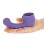 Le wand - petite curve weighted silicone attachment