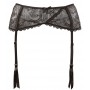 Suspender belt black xxl