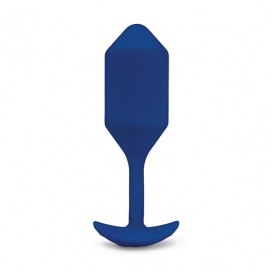 B-vibe - vibrating snug plug xl navy