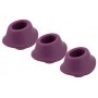 W-heads 3x purple m