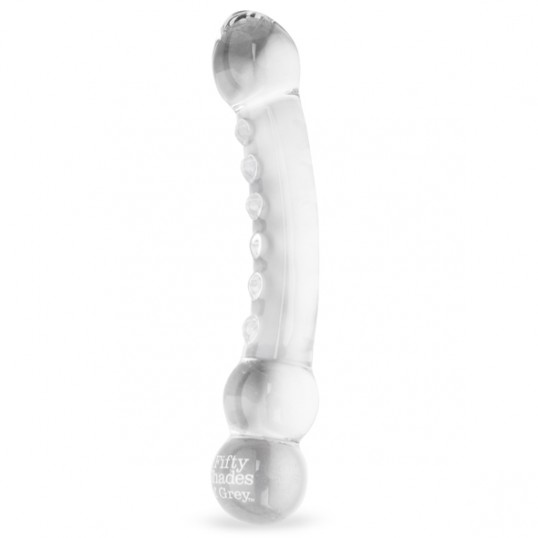 Glass massage wand - Fifty shades of grey